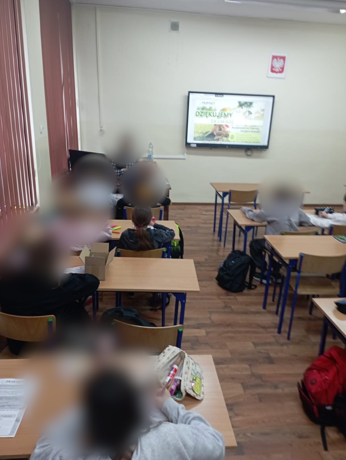Lekcja w szkole podstawowej