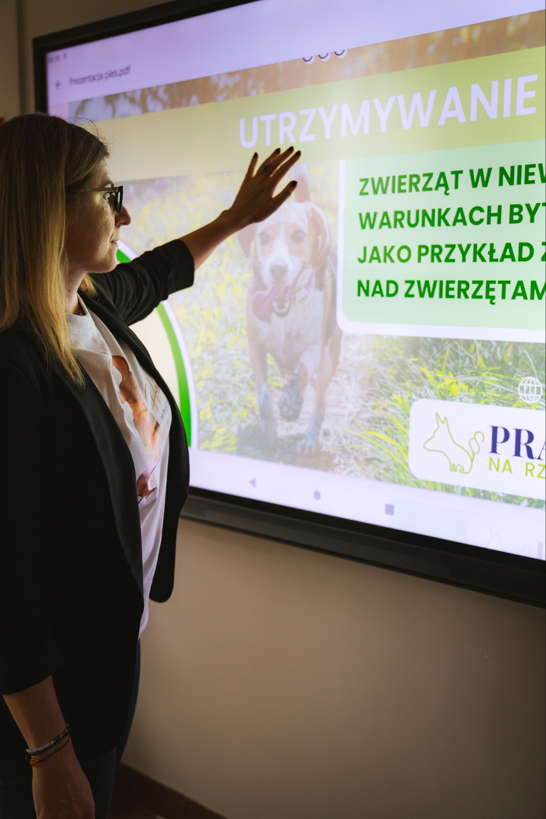 Prezentacja o warunkach życia zwierząt